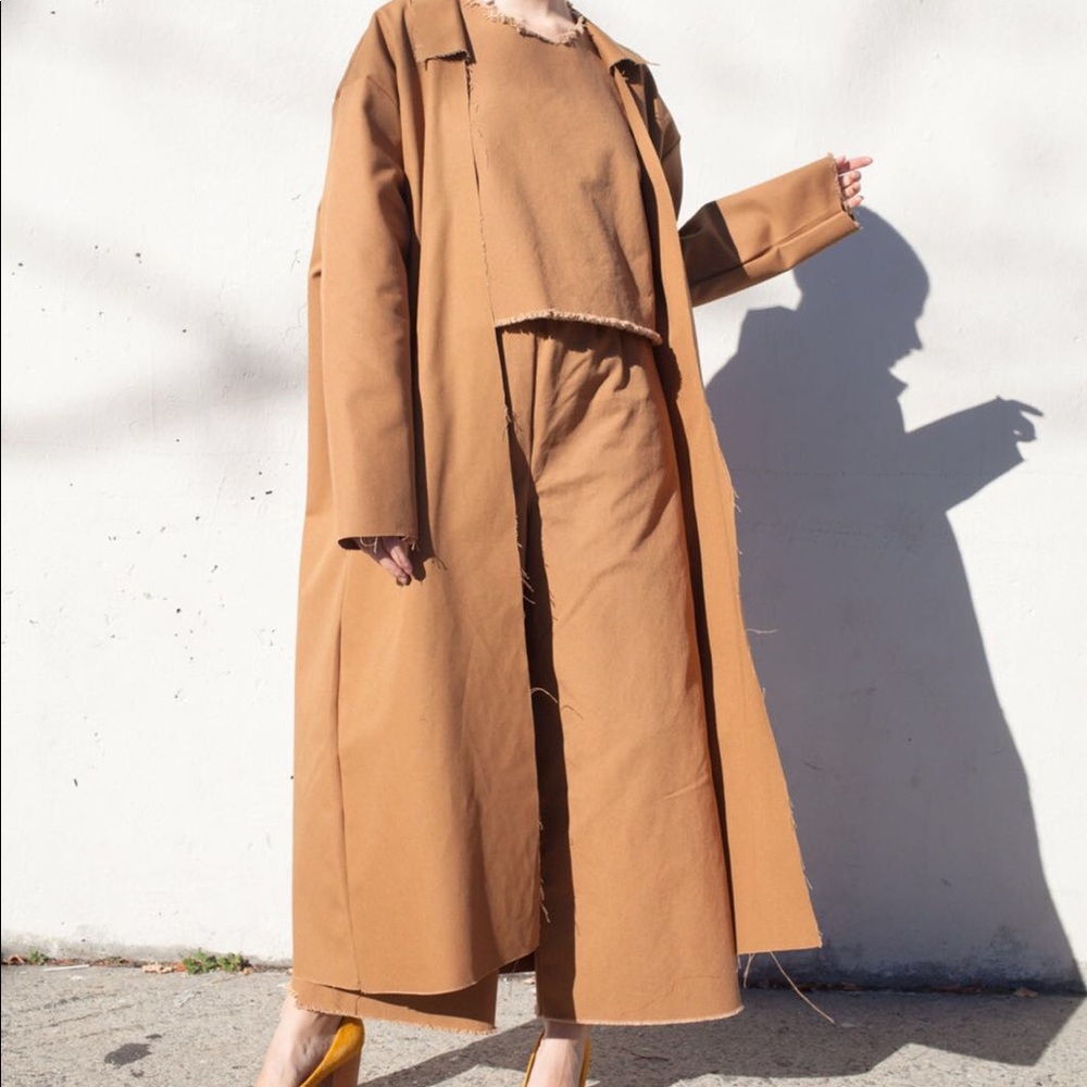 Ashley Rowe Coat in Tan NWOT